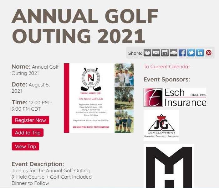 web sit snippet of mount horeb chamber of commerce golf outing details