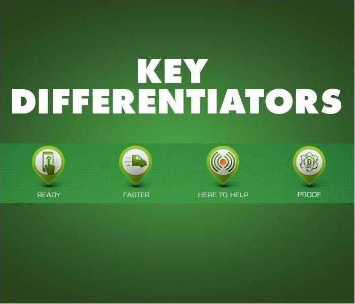 key differentiators title with green background 