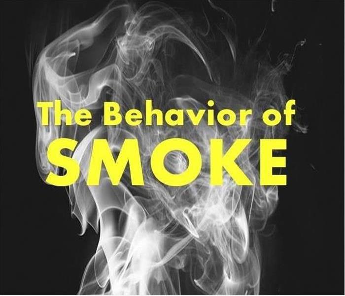 smoke floating against black background with title The Behavior of Smoke 